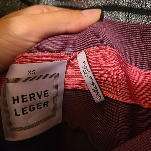 Herve Leger Midi Bandage Dress - Picture 5 of 7